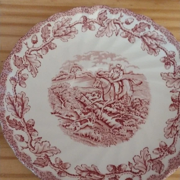 Myott's Country Life cups/saucers - Picture 7 of 10